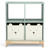 image:imagebabyGap by Delta Children Brannan Bear Bookcase with Bins Sage GreenSage Green