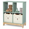 image:imagebabyGap by Delta Children Brannan Bear Bookcase with Bins Sage GreenSage Green
