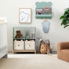 image:imagebabyGap by Delta Children Brannan Bear Bookcase with Bins Sage GreenSage Green
