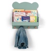 image:imagebabyGap by Delta Children Brannan Bear Wall Shelf with 4 Hooks WhiteSage Green