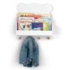 image:imagebabyGap by Delta Children Brannan Bear Wall Shelf with 4 Hooks WhiteWhite