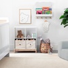 image:imagebabyGap by Delta Children Brannan Bear Wall Shelf with 4 Hooks WhiteWhite
