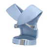 image:imagebabyGap by Delta Children Legacy 3in1 Baby Carrier  Newborn to Toddler Holds 75 to 25 lbs Facein and FaceOut Baby Carrier Wrap with Lumbar Support Ergonomic GreyChambray