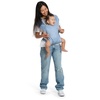 image:imagebabyGap by Delta Children Legacy 3in1 Baby Carrier  Newborn to Toddler Holds 75 to 25 lbs Facein and FaceOut Baby Carrier Wrap with Lumbar Support Ergonomic GreyChambray