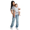 image:imagebabyGap by Delta Children Legacy 3in1 Baby Carrier  Newborn to Toddler Holds 75 to 25 lbs Facein and FaceOut Baby Carrier Wrap with Lumbar Support Ergonomic GreyGrey