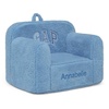 image:imagebabyGap by Delta Children Personalized Sherpa Chair  Greenguard Gold Certified PinkBlue