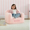image:imagebabyGap by Delta Children Personalized Sherpa Chair  Greenguard Gold Certified PinkPink