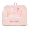 image:imagebabyGap by Delta Children Personalized Sherpa Chair  Greenguard Gold Certified PinkPink