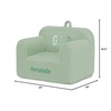 image:imagebabyGap by Delta Children Personalized Sherpa Chair  Greenguard Gold Certified PinkSage