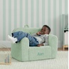 image:imagebabyGap by Delta Children Personalized Sherpa Chair  Greenguard Gold Certified PinkSage