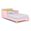 image:imageDelta Children  GapKids Wood Toddler Bed with Reversible Headboard  Greenguard Gold Certified NaturalWhiteBlush Pink