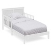 image:imageDelta Children Collins Wood Toddler Bed Greenguard Gold Certified Bianca White
