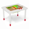 image:imageDelta Children Compact Play amp Learn Sensory Table for Kids  Includes Musical Instruments  Use as Sand TableSensory TableActivity TableMontessori Toy WhiteNatural