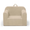 image:imageDelta Children Cozee Corduroy Foam Chair BlueCream