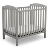 image:imageDelta Children Emery Mini Convertible Baby Crib with 275inch Mattress Grey