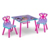 image:imageDelta Children Kids Table and Chair Set with Storage 2 Chairs Included  Ideal for Arts amp Crafts Snack Time Homeschooling Homework amp More Peppa PigDisney Encanto