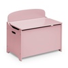 image:imageDelta Children MySize Deluxe Toy Box Dusty RoseDusty Rose