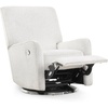 image:imageDelta Children Nest Nursery Swivel Recliner  Fabric is GREENGUARD Gold Certified and OekoTEX Standard 100  Upholstered in a Unique Chenille Yarn for Blanket Like Softness FogOyster