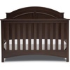 image:imageDelta Children Perry 6in1 Convertible Crib  Greenguard Gold Certified Moonstruck GreyWalnut Espresso