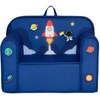 image:imageDelta Children Personalized Mix amp Match Cozee Kids Chair with Interchangeable Patches RainbowSpace
