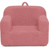 image:imageDelta Children Personalized Sherpa Cozee Chair  Customize with Name  Foam Kids Chair for Ages 18 Months and Up Hot PinkRose