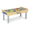 image:imageDelta Children Play N Store Building Bricks Play Table with 100 Play Bricks Included  Large Brick Plate Compatible with LEGO MegaBlocks amp More  Legs Fold for Easy Under Bed Storage Grey
