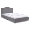 image:imageDelta Children Upholstered Twin Bed Rose PinkGrey