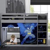 image:imageDisney Princess Loft Bed Tent  Curtain Set for Low Twin Loft Bed Bed Sold Separately by Delta ChildrenBatman