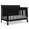 image:imageSimmons Kids Carter 6in1 Convertible Crib  Greenguard Gold Certified Bianca WhiteBlack Ebony