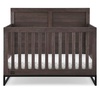 image:imageSimmons Kids Foundry 6in1 Convertible Baby Crib Rustic Grey with Matte Black