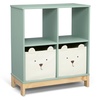 image:imagebabyGap by Delta Children Brannan Bear Bookcase with Bins Sage GreenSage Green