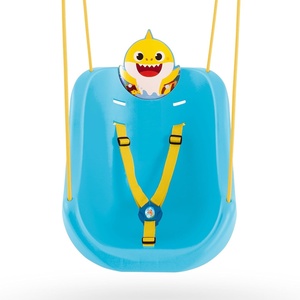 image:imageBaby Shark 2in1 Outdoor Swing by Delta Children  for Babies and Toddlers  Full Bucket Seat