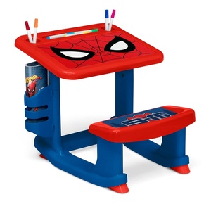 image:imageCoComelon Draw and Play Desk by Delta Children  Includes 10 Markers and Coloring Book BlueSpiderMan