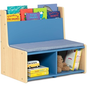 image:imageDelta Children  GapKids Reading Nook with Padded Bench  Greenguard Gold Certified Blush PinkIndigo Blue