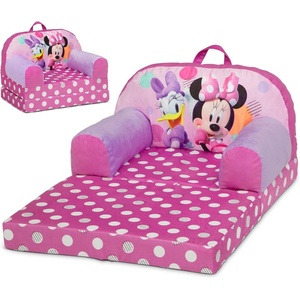 image:imageDelta Children  Minnie Mouse Cozee Buddy FlipOut Kids Chair PinkMinnie Mouse