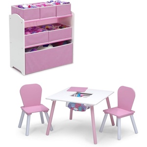 image:imageDelta Children 4Piece Toddler Playroom Set PinkWhitePinkWhite