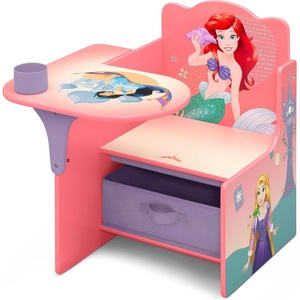 image:imageDelta Children Chair Desk with Storage Bin Disney PrincessPink