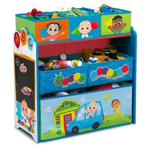 image:imageDelta Children Design amp Store 6 Bin Toy Storage Organizer  Greenguard Gold Certified CoComelonCoComelon