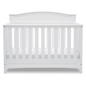 image:imageDelta Children Emery 4in1 Convertible Baby Crib  Greenguard Gold Certified WhiteWhite