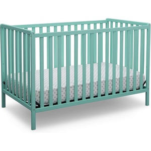 image:imageDelta Children Heartland 4in1 Convertible Crib  Greenguard Gold Certified Bianca WhiteAqua