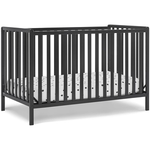 image:imageDelta Children Heartland 4in1 Convertible Crib  Greenguard Gold Certified Bianca WhiteBlack
