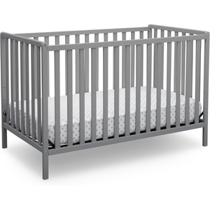 image:imageDelta Children Heartland 4in1 Convertible Crib  Greenguard Gold Certified Bianca WhiteGrey