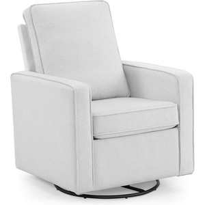 image:imageDelta Children Luna Nursery Swivel Glider  Greenguard Gold Certified and OekoTEX Standard 100 Fabric Dovetail GreyDovetail Grey