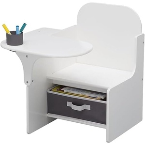 image:imageDelta Children MySize Chair Desk With Storage Bin GreyBianca White