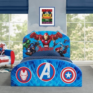 image:imageDelta Children PAW Patrol Upholstered Twin Bed BlueMarvel Avengers