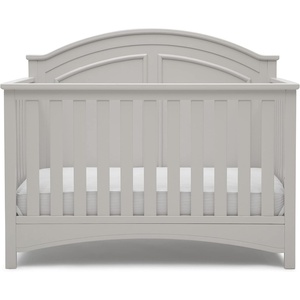 image:imageDelta Children Perry 6in1 Convertible Crib  Greenguard Gold Certified Moonstruck GreyMoonstruck Grey