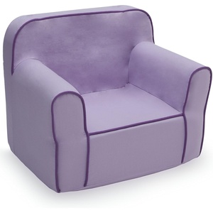 image:imageDelta Children Personalized Cozee Chair  Customize with Name  Foam Kids Chair for Ages 18 Months and Up SagePurple