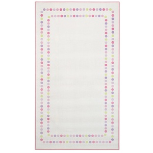 image:imageDelta Children Rectangle Area Rug for Kids 53 x 59Inch WatercolorPearl Dot