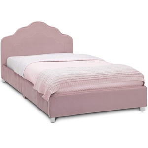 image:imageDelta Children Upholstered Twin Bed Rose PinkRose Pink