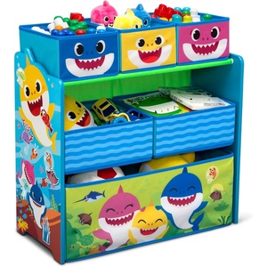 image:imageDisney Frozen II 6 Bin Design and Store Toy Organizer by Delta Children Greenguard Gold CertifiedBaby Shark